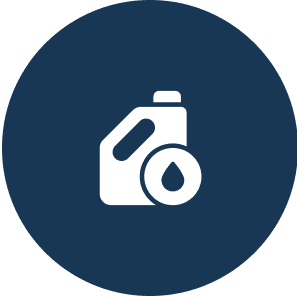 A picture of an oil change icon.